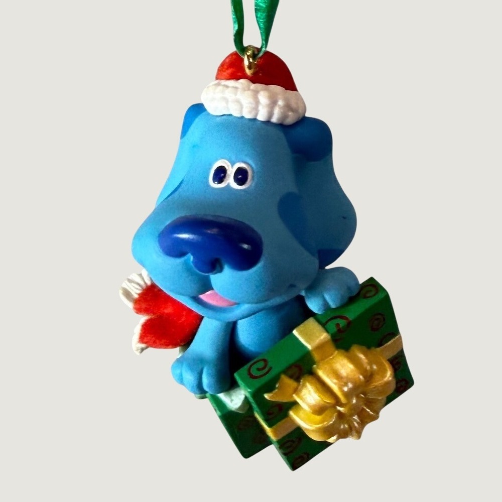 Y2K Blues Clues Hallmark Surprise Package Ornament 2000 Nostalgia Kidcore Gift